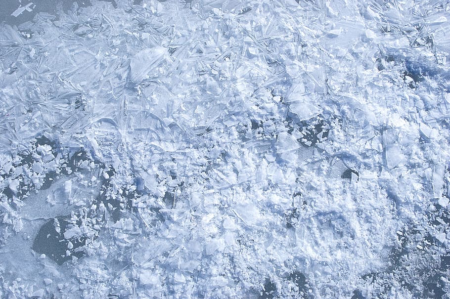white ice, crystal, background, glass, crack, blue, broken, christmas, HD wallpaper
