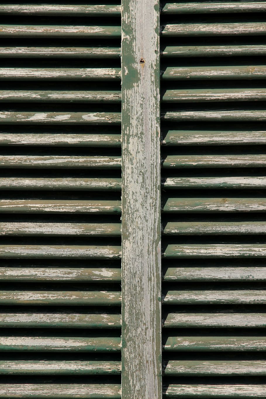 shutter, window, wooden shutters, old, facade, closed, green HD wallpaper