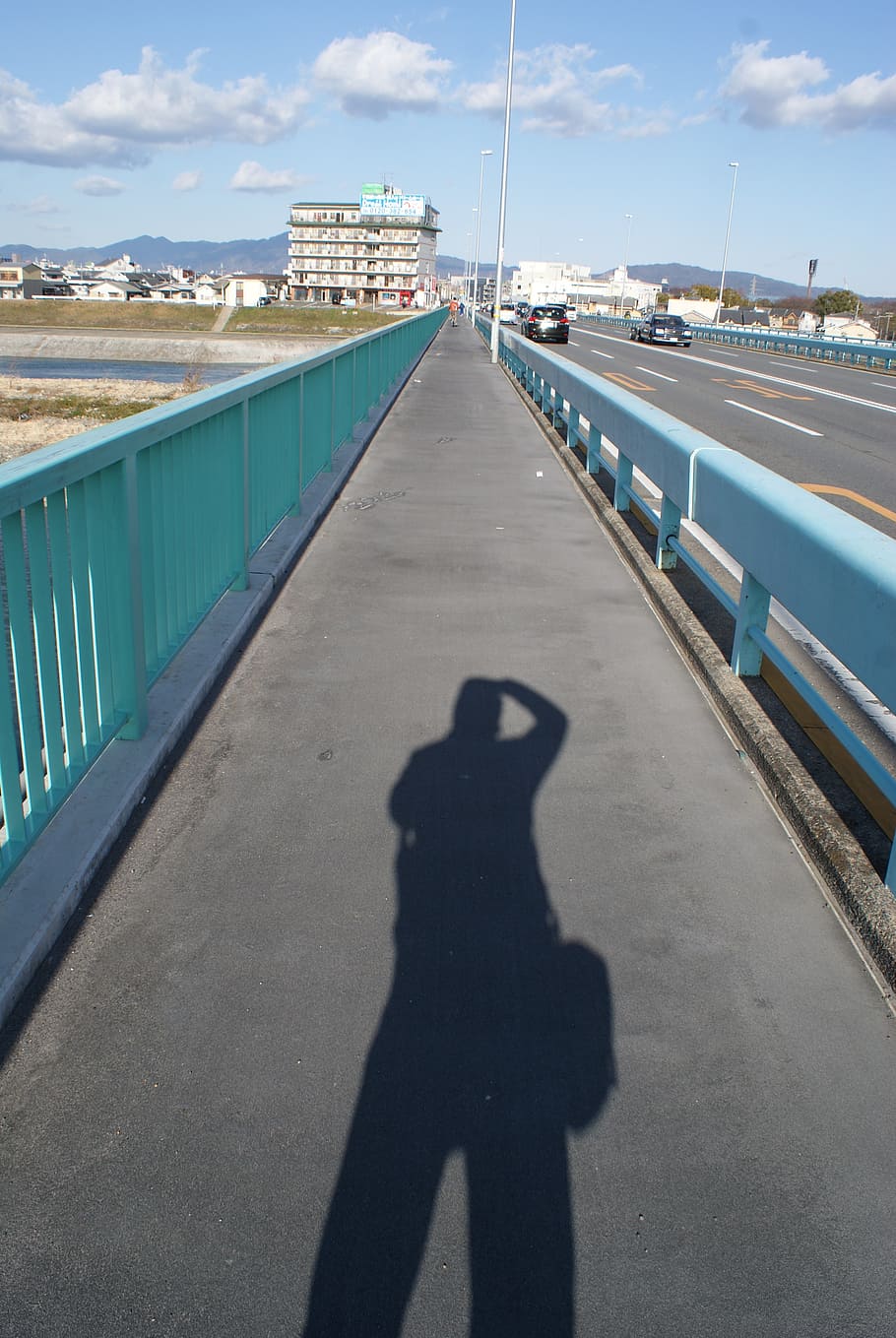 shadow, photography, bridge, light, shadow play, hispanic, human HD wallpaper