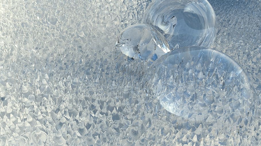 untitled, Background, Winter, Ice, Water, Cold, frozen, rendering HD wallpaper