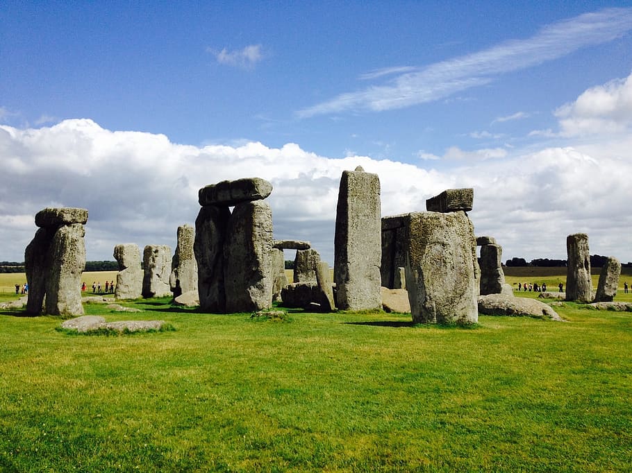 Standing Stones, England, Holiday, monument, stonehenge, wiltshire, HD wallpaper