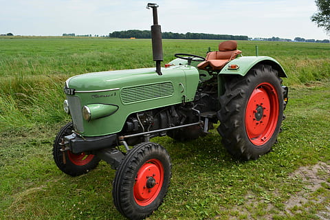 fendt, vehicle, machine, wheel, agriculture, tractor, restored HD wallpaper