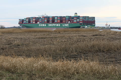 general average, indian ocean, container, dredger, tanker, container ship HD wallpaper