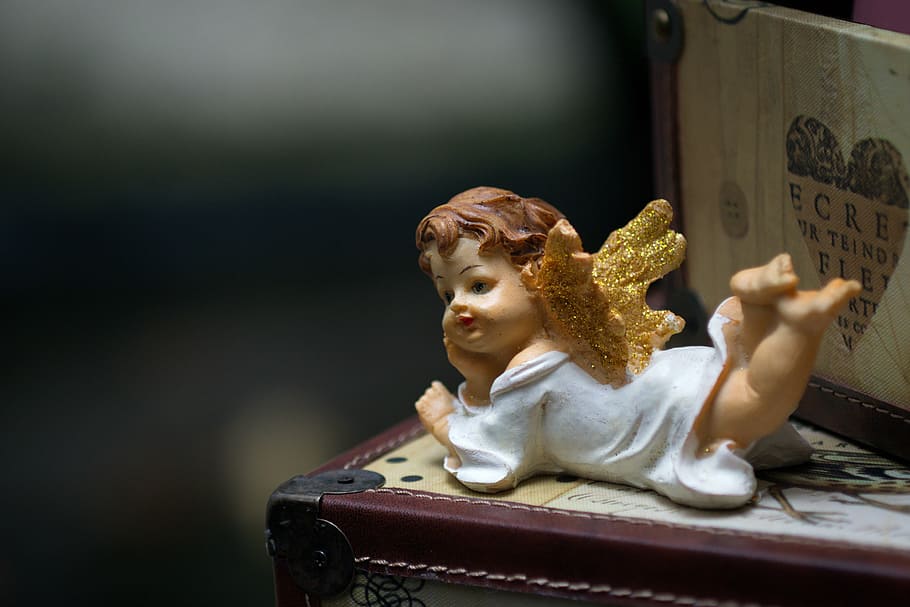 cupid, doll, art, collection, model, toys, representation, art and craft, HD wallpaper