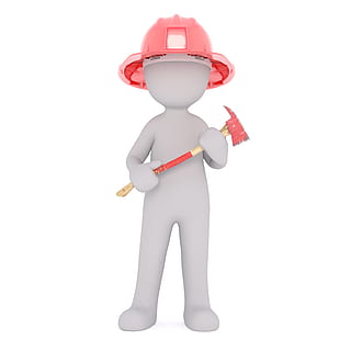 man holding axe illustration, males, 3d model, isolated, full body HD wallpaper