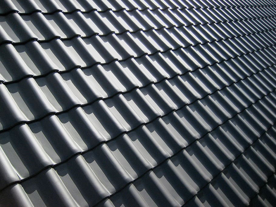 grey roof, white roof close-up photo, architecture, pattern, grid HD wallpaper