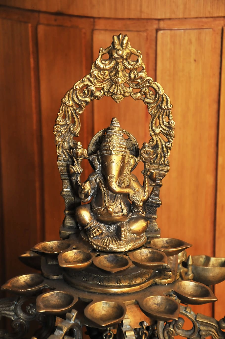 ganesh, diva, indian, deepavali, asian, hindu, diya, art and craft HD wallpaper