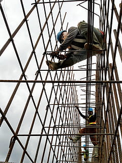 Construction, Worker, Concrete, labor, task, build, builder HD wallpaper