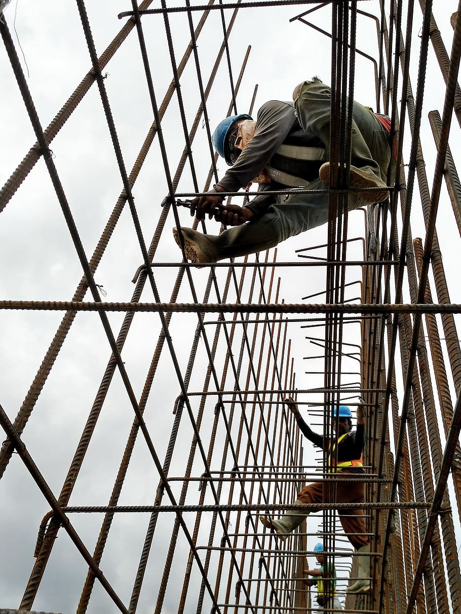 Construction, Worker, Concrete, labor, task, build, builder HD wallpaper