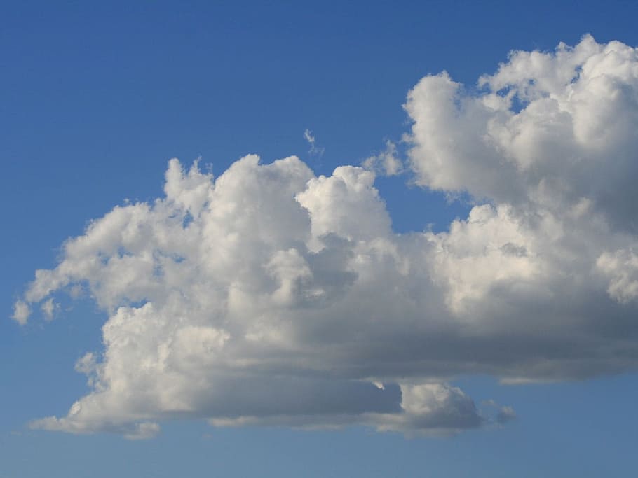 Clouds, Cumulus, White, Sky, Tucson, arizona, weather, cloudscape HD wallpaper