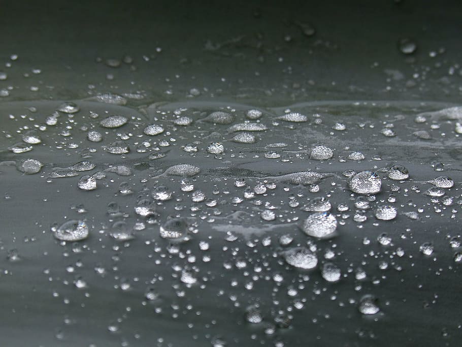 drops, surface, texture, background, moisture, water, wet, close-up, HD wallpaper