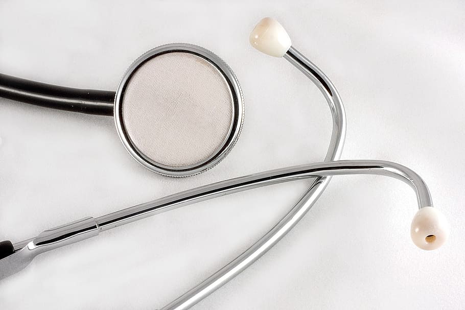 HD wallpaper: gray and black stethoscope on white surface, medicine, doctor  | Wallpaper Flare