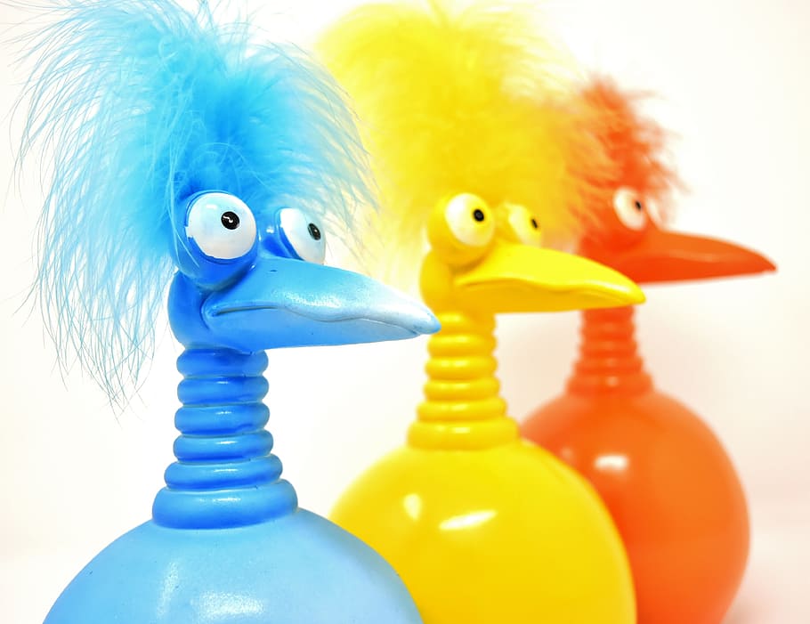 Hd Wallpaper Jokers Orange Blue Yellow Funny Weird Bird Cute Feather Wallpaper Flare