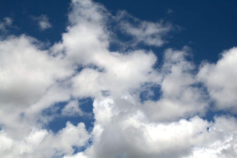 sky, nature, clouds, blue, cloud - sky, cloudscape, environment HD wallpaper