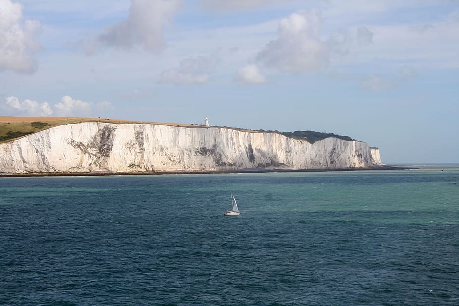 england, chalk cliffs, sea, water, beauty in nature, scenics - nature HD wallpaper