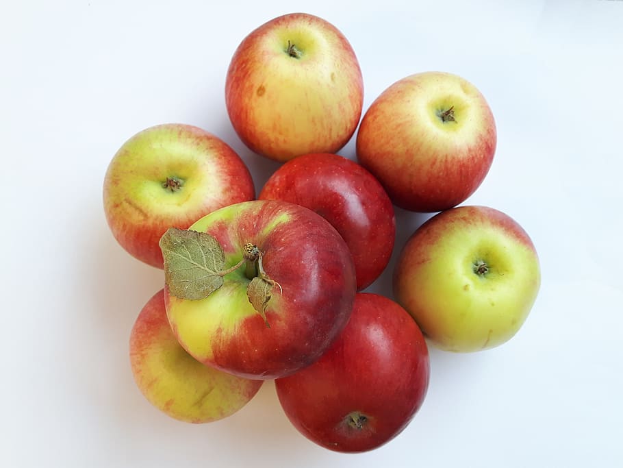 fruit, apples, red, white, eating, nutrition, vitamins, natural HD wallpaper