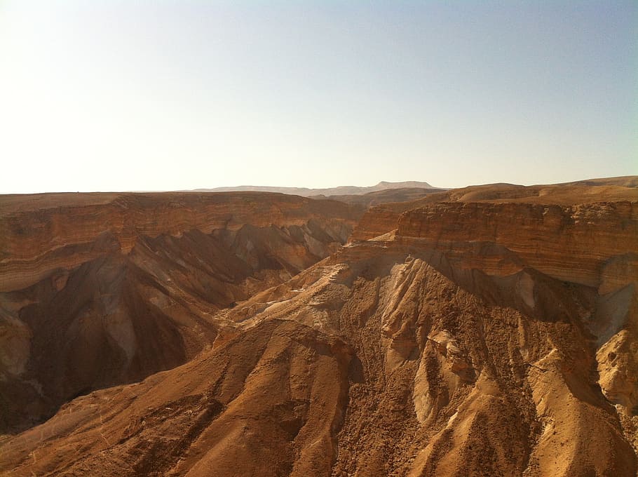 desert, stones, sun, sky, scenics - nature, environment, landscape HD wallpaper