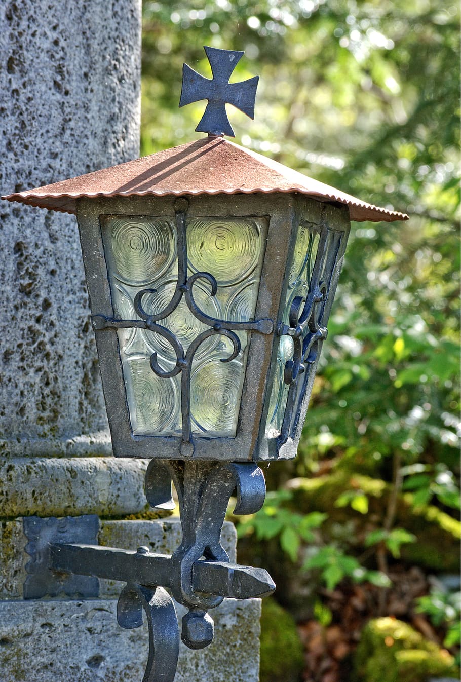lamp, lighting, lantern, candlestick, outdoor, old, out of date HD wallpaper