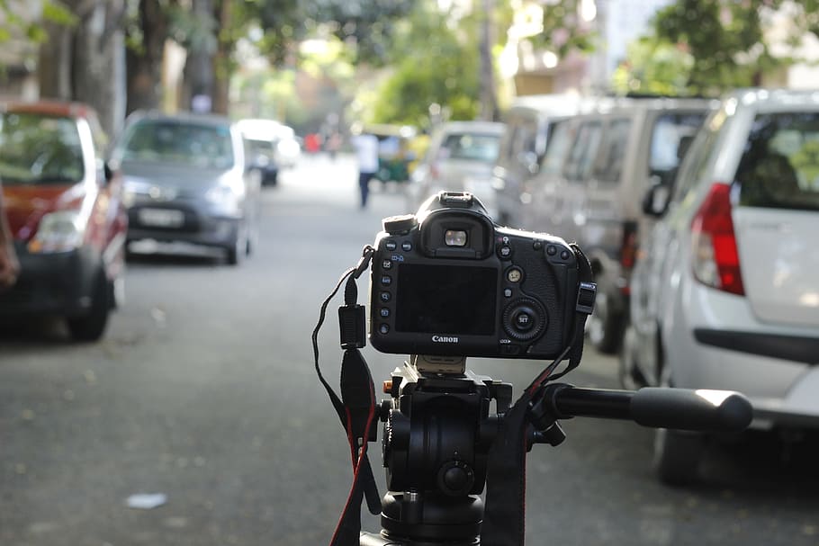 Camera, Angle, Street, Equipment, photography, camera lens HD wallpaper