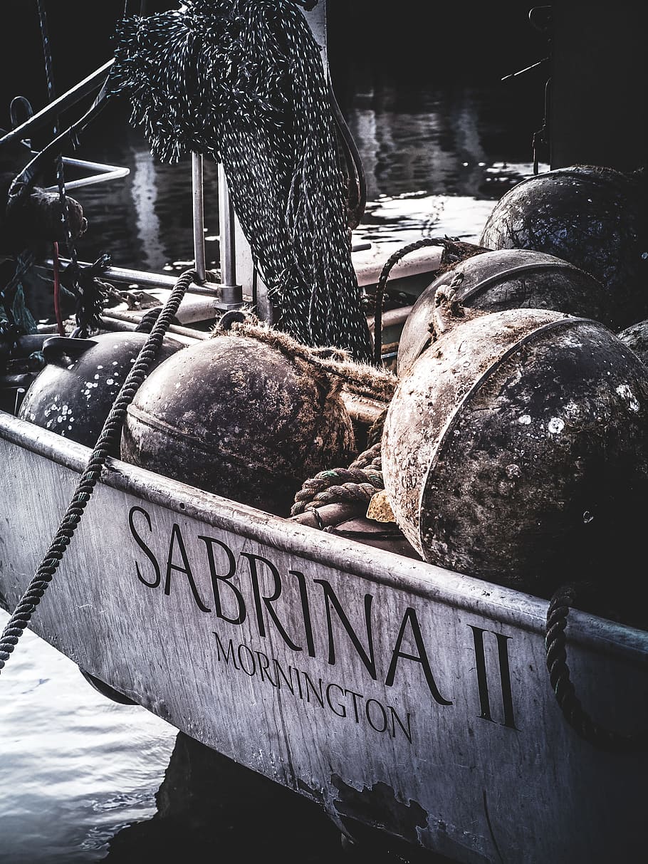Sabrina II Mornington print on boat, rope, float, water, no people HD wallpaper