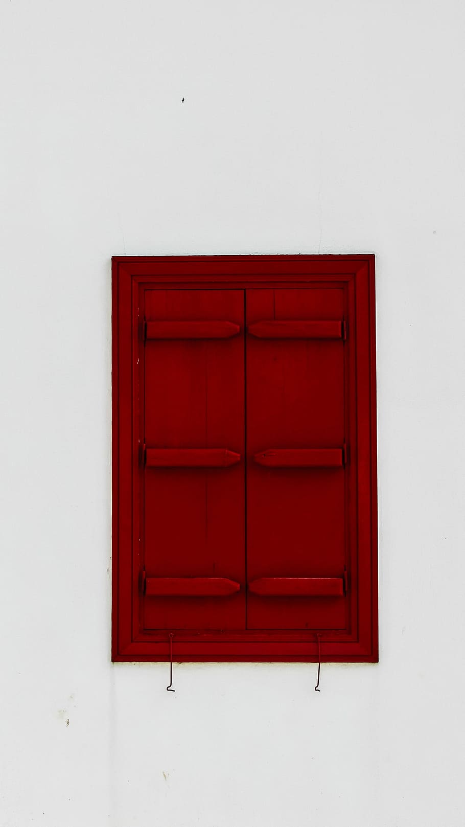 Cyprus, Avgorou, Window, Wooden, red, public mailbox, communication HD wallpaper