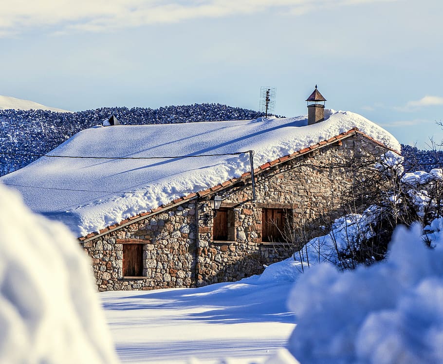 snow, winter, cold, ice, frozen, outdoors, frost, landscape HD wallpaper
