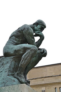 Purpose, Self-Reflection, statue, sculpture, art and craft HD wallpaper