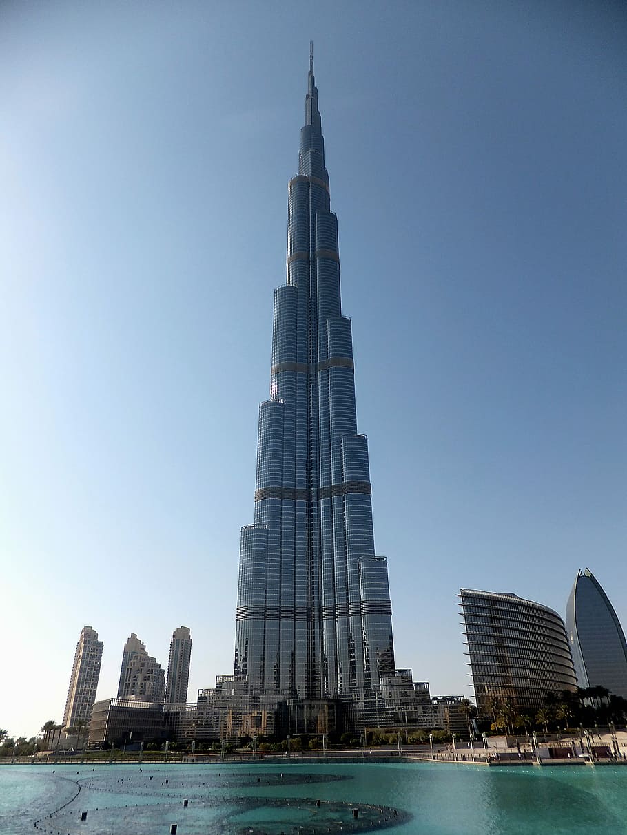 HD wallpaper The tallest building in the world Burj Khalifa in Dubai  United Arab Emirates UAE  Wallpaper Flare