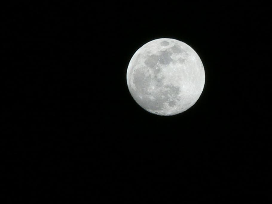 moon, night, sky, full moon, night sky, crater, sky and moon HD wallpaper