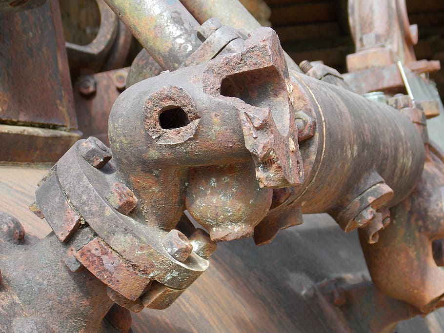 machinery, engine, industry, industrial, metal, rusty, old HD wallpaper