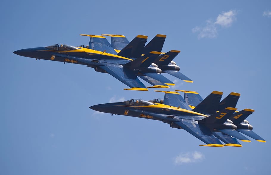 Blue Angels, Navy, Precision, Planes, training, sortie, maneuvers, HD wallpaper