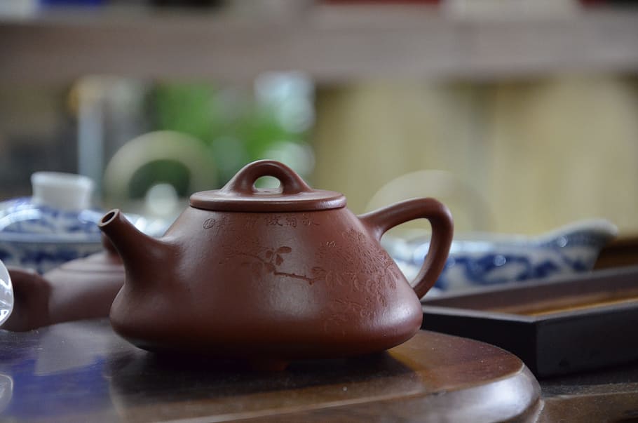 Teapot, Tea Cup, Ceramics, no people, tea - hot drink, close-up HD wallpaper
