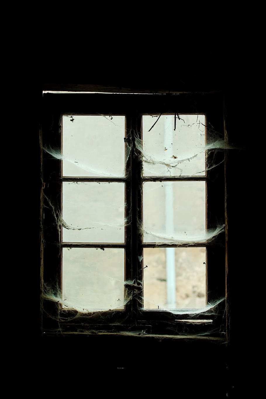 window, leave, architecture, within, dirty, home, glass, darkness, HD wallpaper