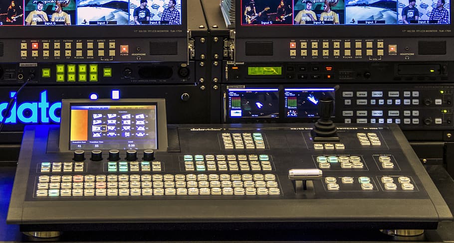 gray audio mixers, video, equipment, technology, digital, film HD wallpaper