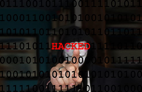 person wearing white mask, hacker, cyber, security, network HD wallpaper