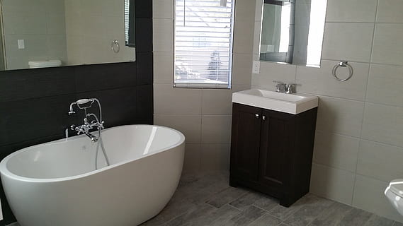 Bath, Home, Real Estate, domestic bathroom, indoors, domestic room HD wallpaper