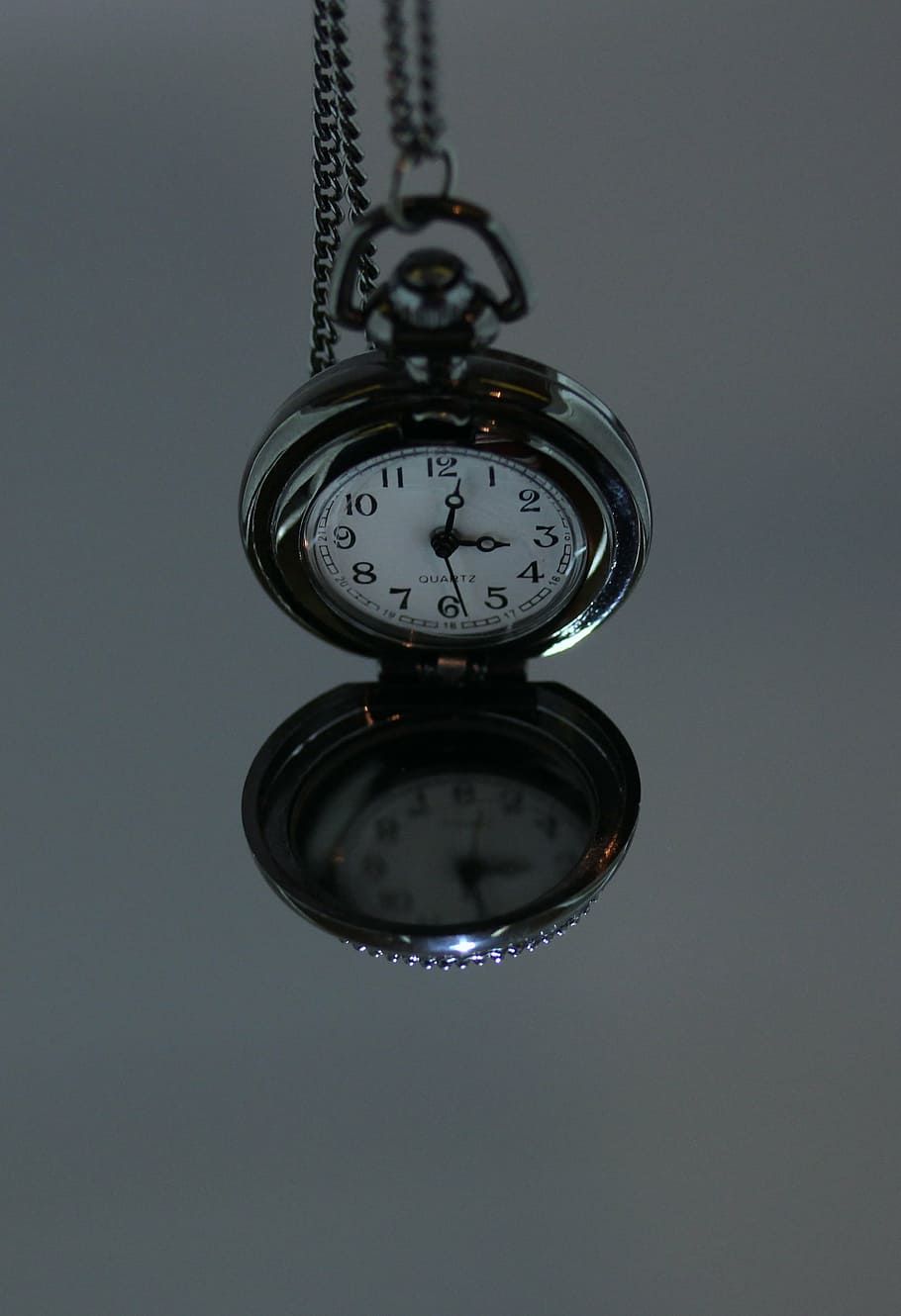 watch, time, gem, silver, studio shot, no people, hanging, reflection HD wallpaper