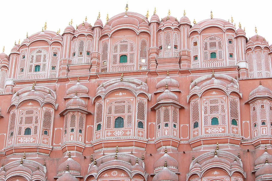 Hawa Mahal, Indian Architecture, jaipur building, travel destinations, HD wallpaper