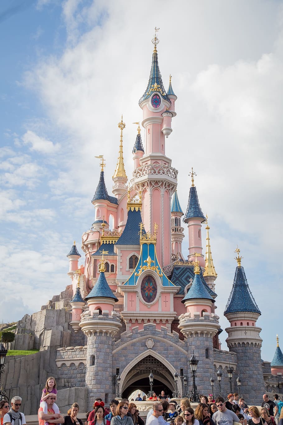 Wallpaper Disneyland Paris Castle