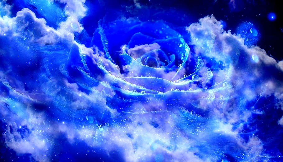 abstract, pattern, underwater, insubstantial, space, wallpaper HD wallpaper