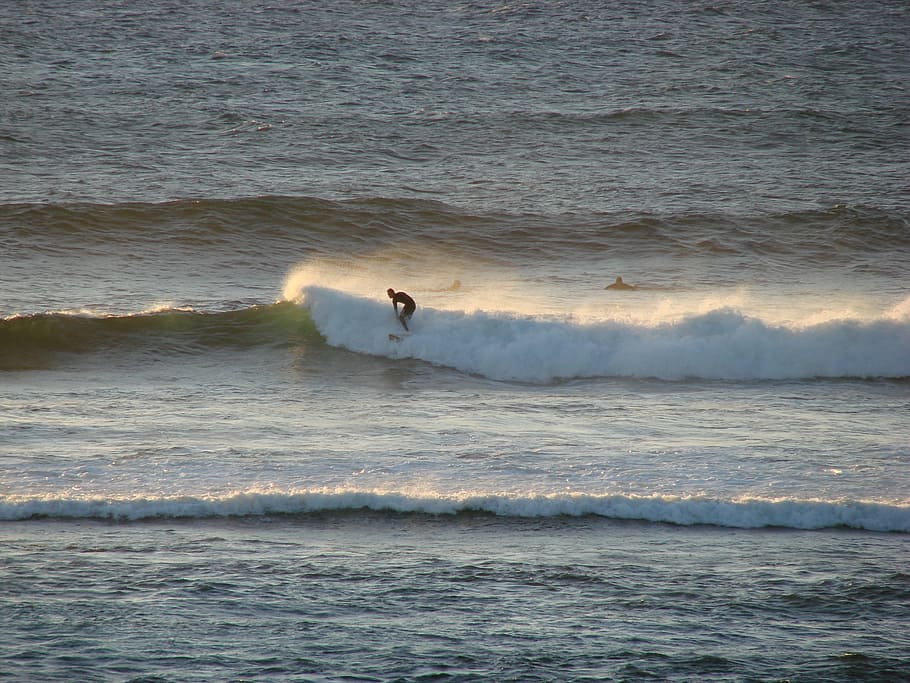 surfer, wave, sea, water, ocean, australia, sport, motion, aquatic sport HD wallpaper