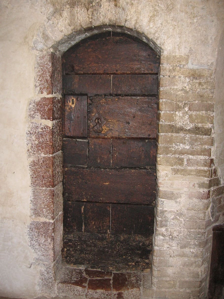 door, wood, architecture, entrance, old, built structure, closed HD wallpaper