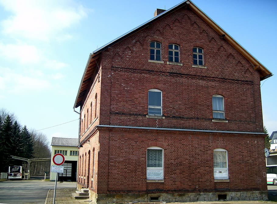 home, building, brick, red, architecture, old, building exterior HD wallpaper
