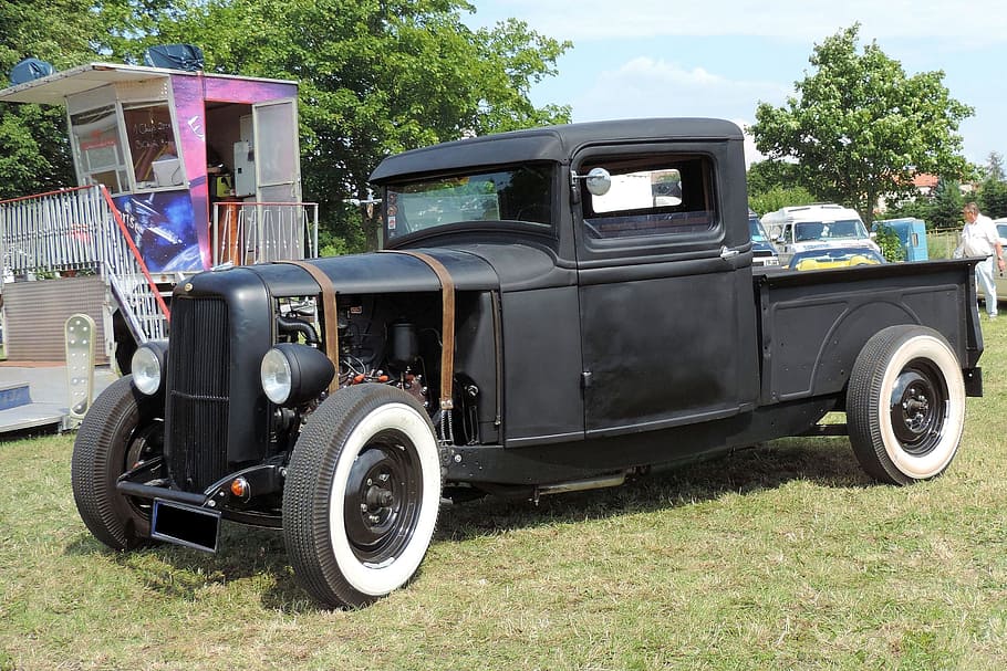 oldtimer, vehicle, auto, transportation, mode of transportation HD wallpaper