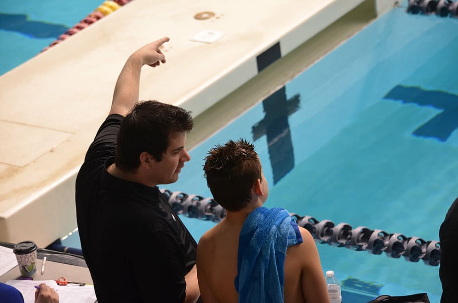 swimming, coaching, pool, sport, swimmer, recreational, water HD wallpaper