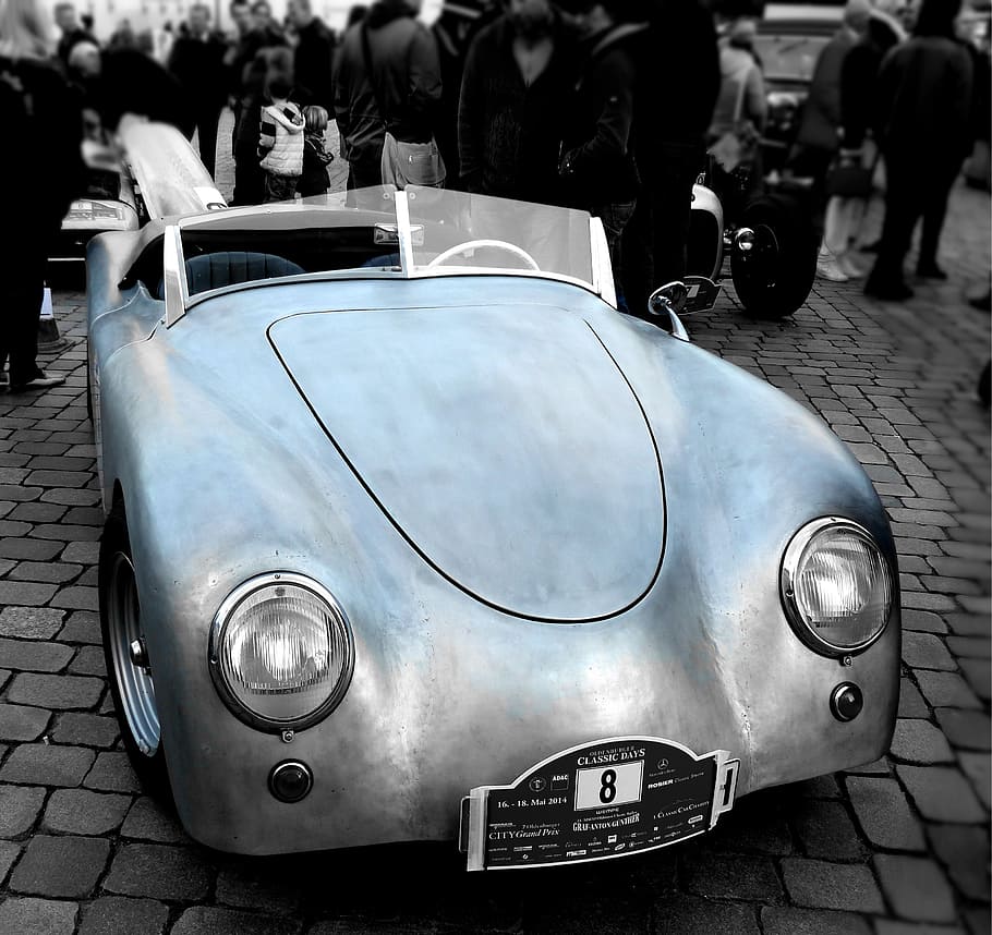 oldtimer, racing car, automotive, vehicle, classic, rally, sports car HD wallpaper