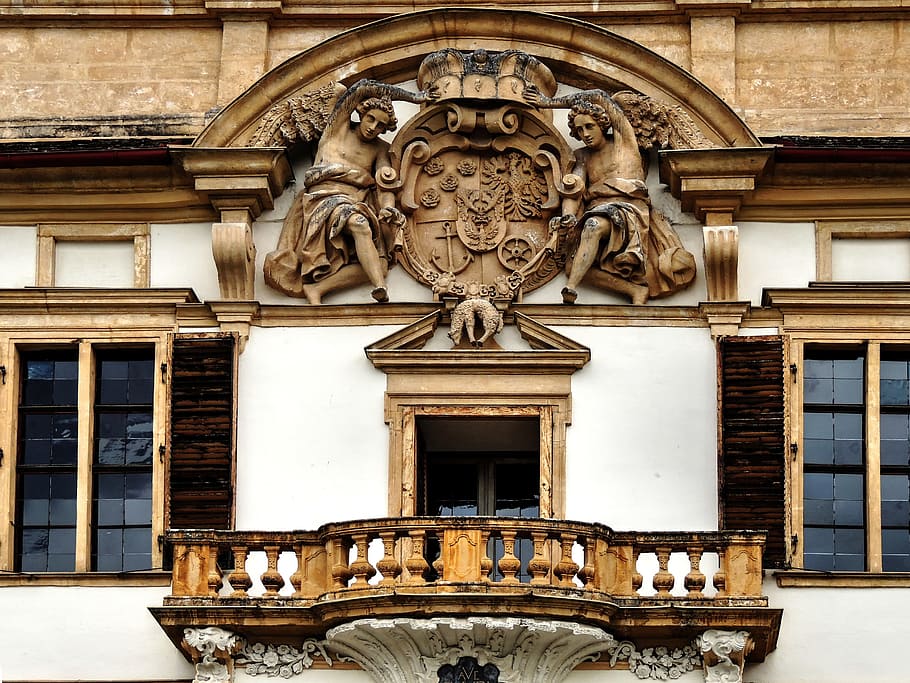 Castle, Window, Facade, architecture, building exterior, history HD wallpaper