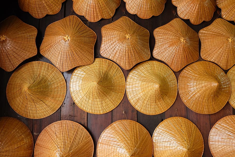 hat, pattern, hipster, full frame, backgrounds, large group of objects HD wallpaper