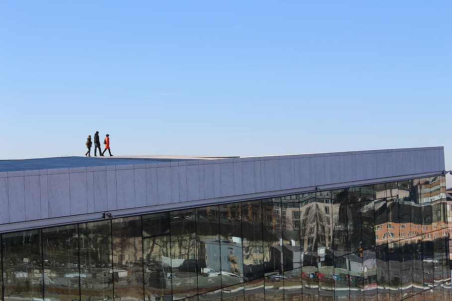 oslo, opera, white, building, opera house, architecture, sky HD wallpaper