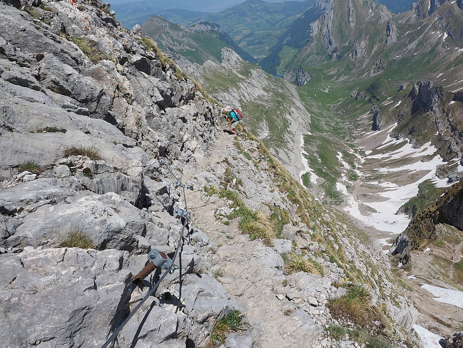 Lenses, Ridge, Climb, lenses ridge, wanderin, clamber, mountaineering HD wallpaper